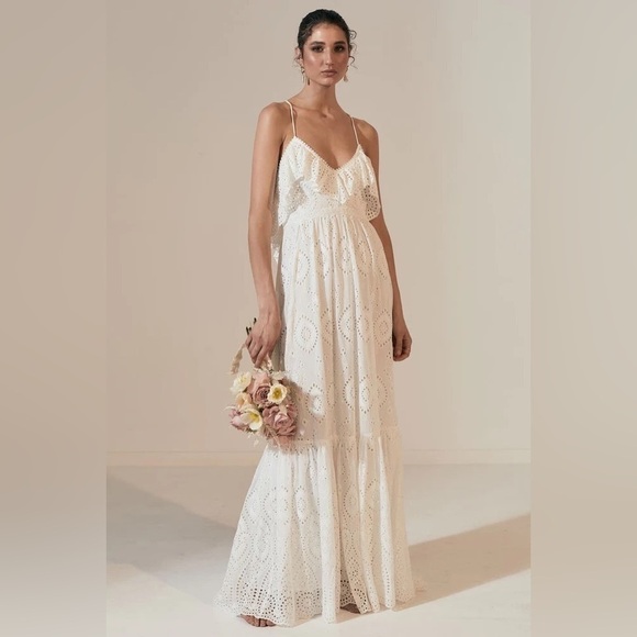 Spell Cream Lace Maxi Dress - Picture 5 of 16